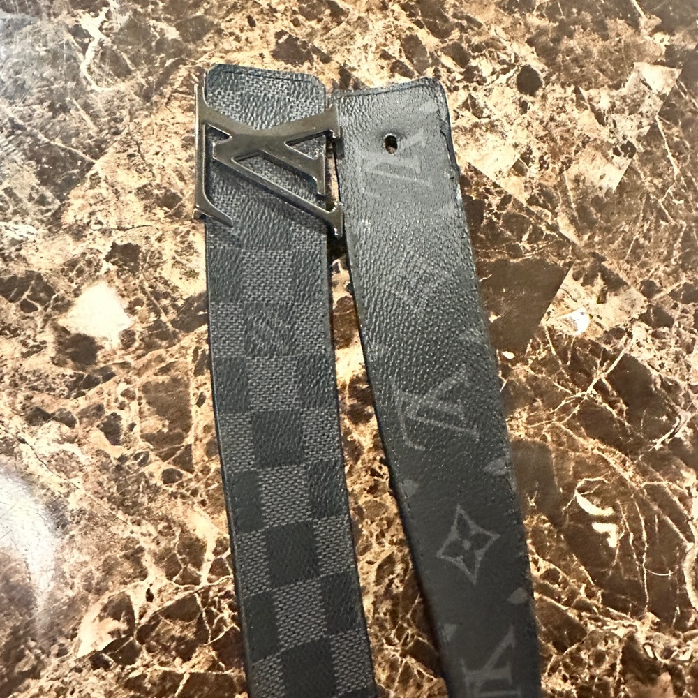 Men’s Louis Vuitton Damier Belt